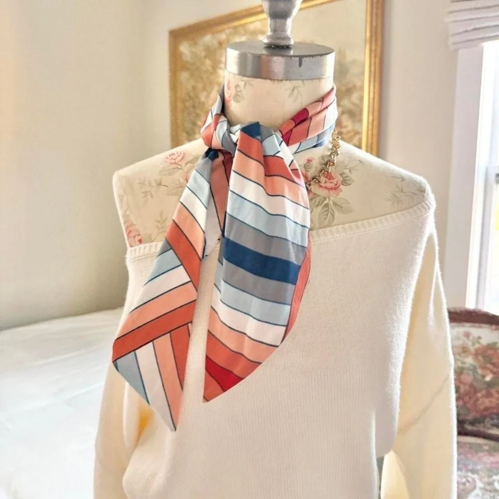 vintage‎ striped scarf